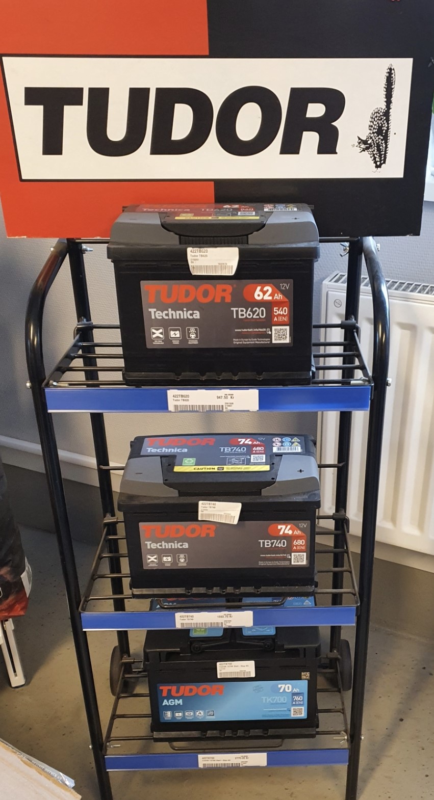 Många av världens största bilmärken väljer Tudor. Vill du att ditt fordon ska ha samma höga prestanda som när det var nytt – välj originalet!Tudor är världsledande på batterier.
